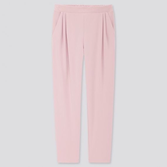 NWT Crepe Jersey Tapered Pants in pink - Picture 2 of 8